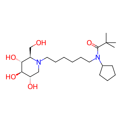 Chemical structure of BindingDB Monomer ID 408645