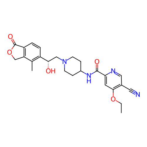 Chemical structure of BindingDB Monomer ID 408664