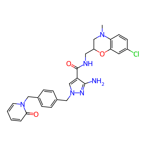 Chemical structure of BindingDB Monomer ID 408805