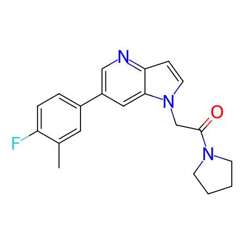 Chemical structure of BindingDB Monomer ID 409128