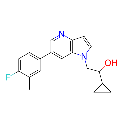 Chemical structure of BindingDB Monomer ID 409399