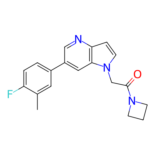 Chemical structure of BindingDB Monomer ID 409484