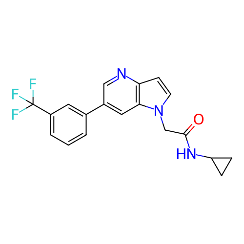 Chemical structure of BindingDB Monomer ID 409486