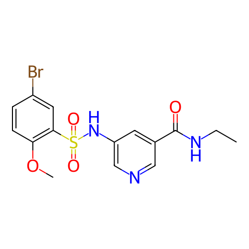 Chemical structure of BindingDB Monomer ID 409845