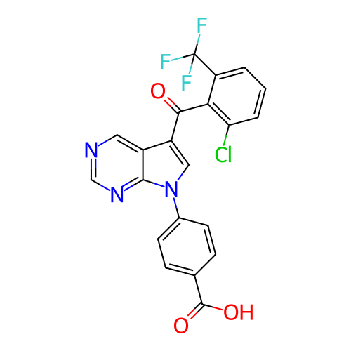Chemical structure of BindingDB Monomer ID 410765
