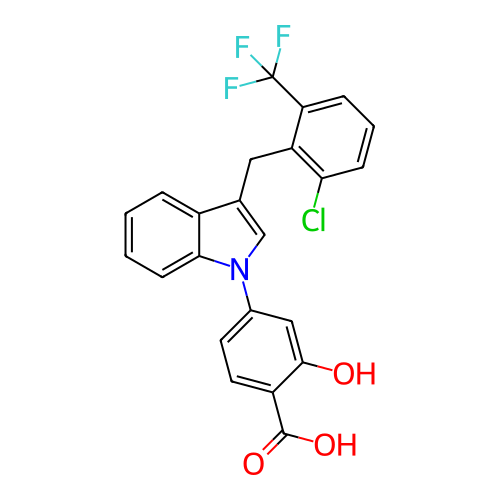 Chemical structure of BindingDB Monomer ID 410768