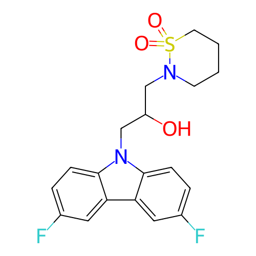 Chemical structure of BindingDB Monomer ID 410873