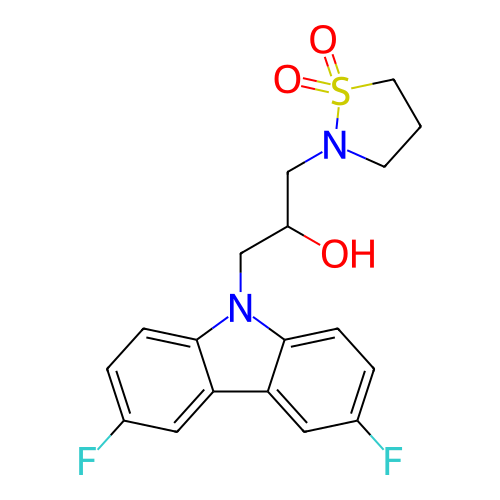 Chemical structure of BindingDB Monomer ID 410874