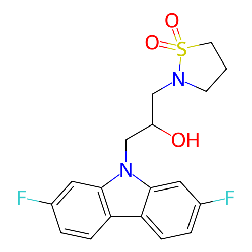 Chemical structure of BindingDB Monomer ID 410879