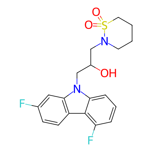 Chemical structure of BindingDB Monomer ID 410883