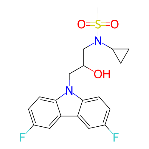 Chemical structure of BindingDB Monomer ID 410905