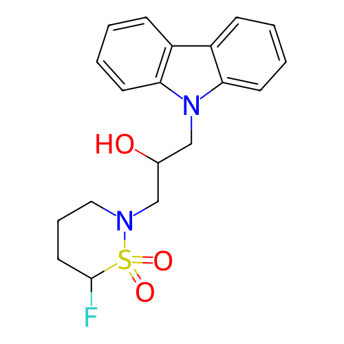 Chemical structure of BindingDB Monomer ID 410908