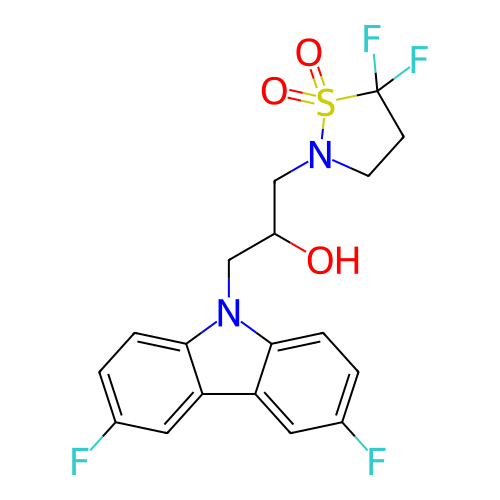 Chemical structure of BindingDB Monomer ID 410973