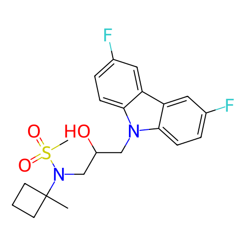 Chemical structure of BindingDB Monomer ID 410974