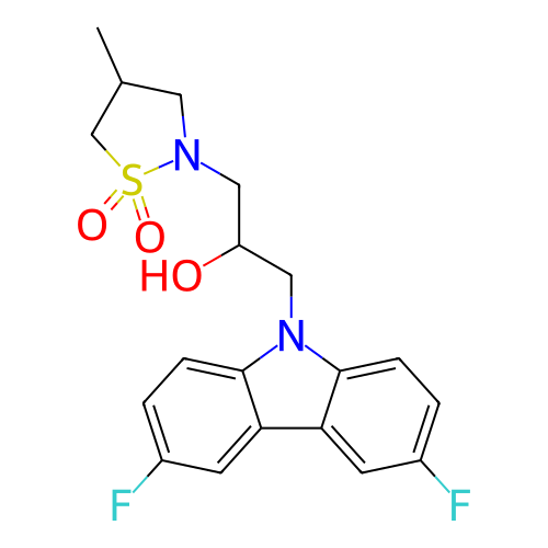 Chemical structure of BindingDB Monomer ID 410984