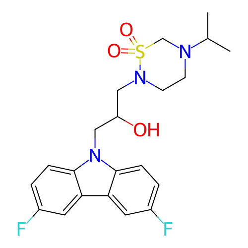 Chemical structure of BindingDB Monomer ID 411014