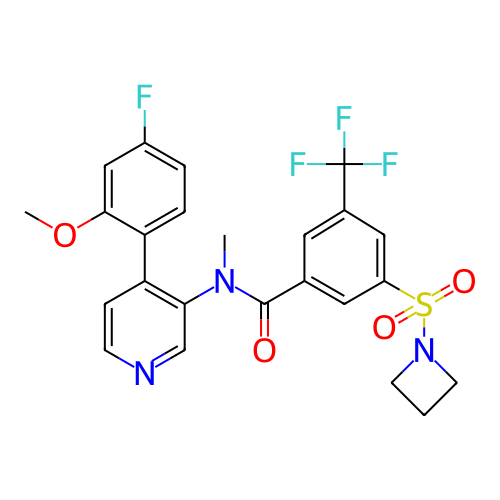 Chemical structure of BindingDB Monomer ID 411253