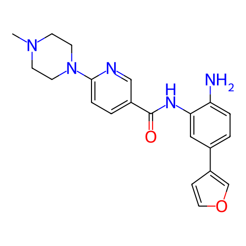 Chemical structure of BindingDB Monomer ID 411369