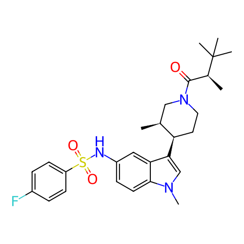Chemical structure of BindingDB Monomer ID 411385