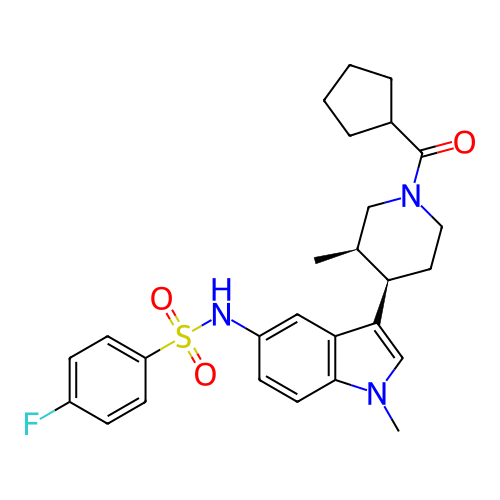 Chemical structure of BindingDB Monomer ID 411387