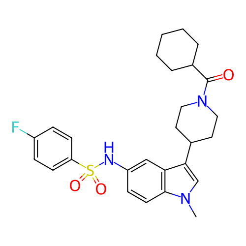 Chemical structure of BindingDB Monomer ID 411398