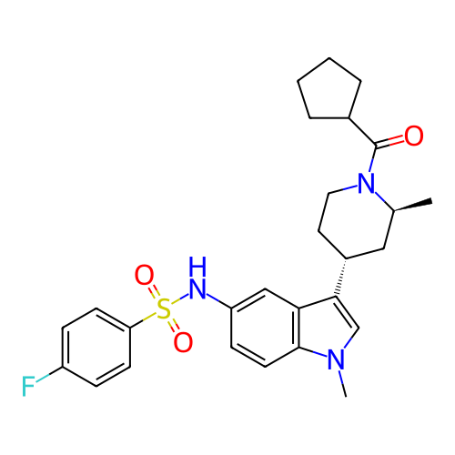 Chemical structure of BindingDB Monomer ID 411405