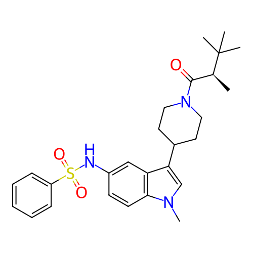 Chemical structure of BindingDB Monomer ID 411413