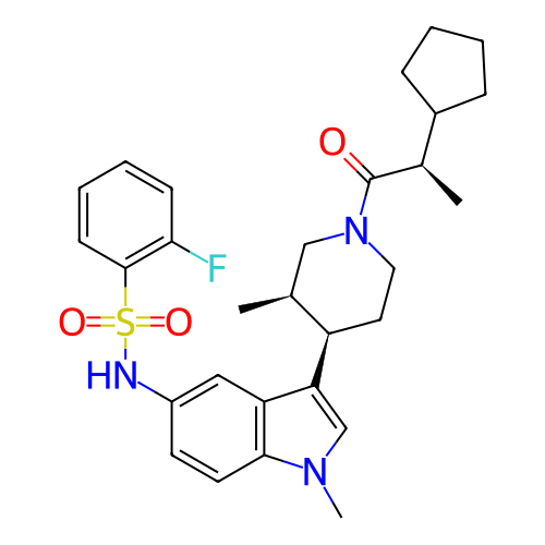 Chemical structure of BindingDB Monomer ID 411418