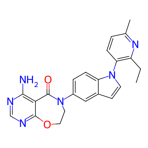 Chemical structure of BindingDB Monomer ID 411447