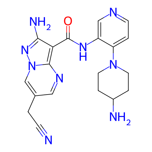 Chemical structure of BindingDB Monomer ID 411574