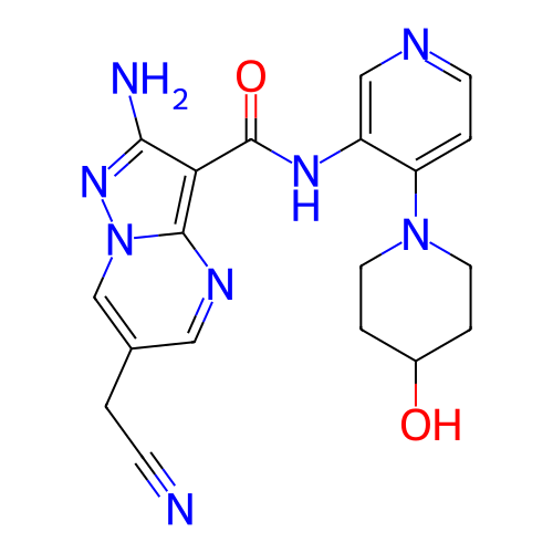 Chemical structure of BindingDB Monomer ID 411654
