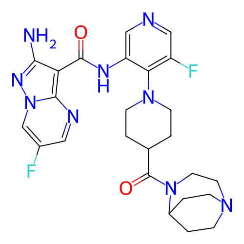 Chemical structure of BindingDB Monomer ID 412037