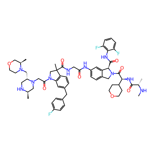 Chemical structure of BindingDB Monomer ID 412163