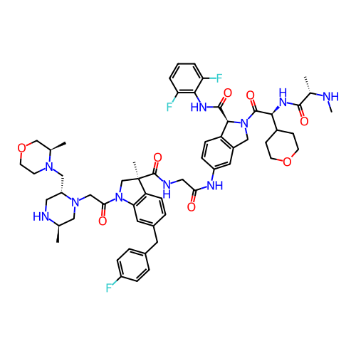 Chemical structure of BindingDB Monomer ID 412180