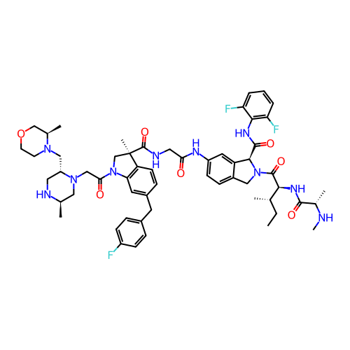 Chemical structure of BindingDB Monomer ID 412182