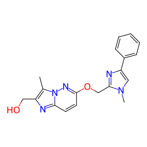Chemical structure of BindingDB Monomer ID 412729