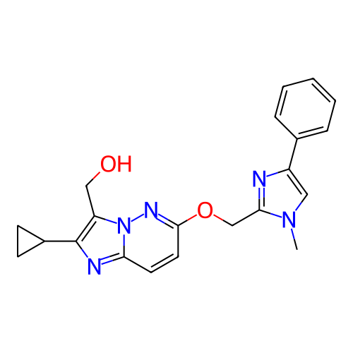 Chemical structure of BindingDB Monomer ID 412730