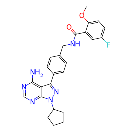 Chemical structure of BindingDB Monomer ID 412788