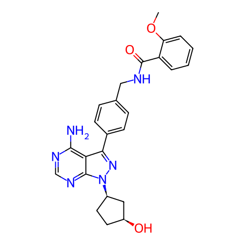 Chemical structure of BindingDB Monomer ID 412810