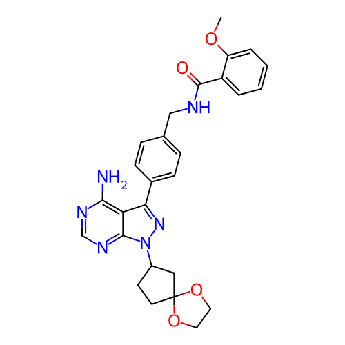 Chemical structure of BindingDB Monomer ID 412811