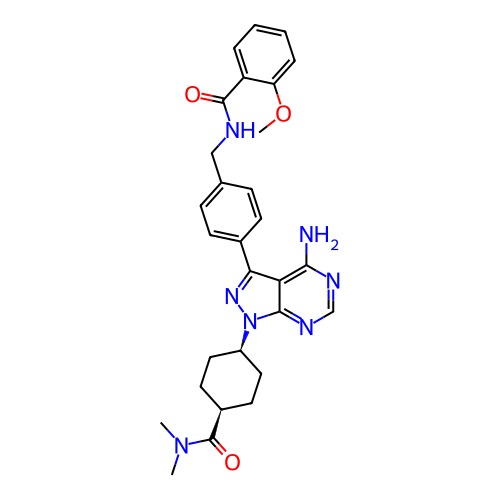 Chemical structure of BindingDB Monomer ID 412820