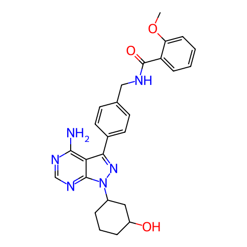 Chemical structure of BindingDB Monomer ID 412824