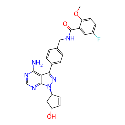 Chemical structure of BindingDB Monomer ID 412840