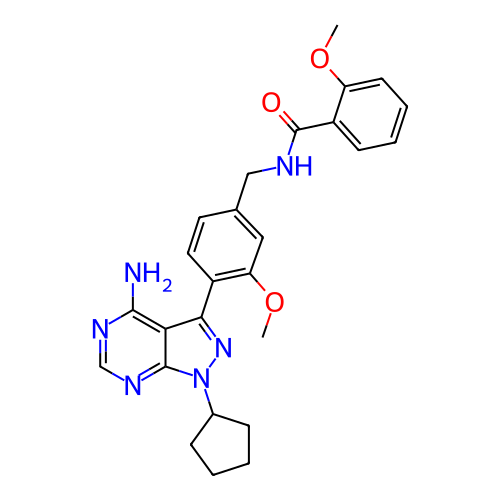 Chemical structure of BindingDB Monomer ID 412864