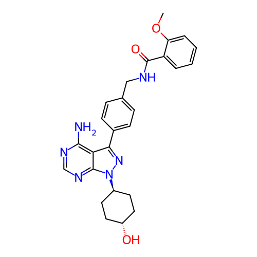 Chemical structure of BindingDB Monomer ID 412883