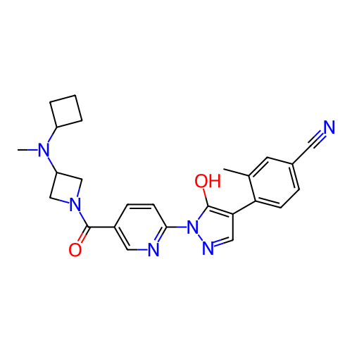Chemical structure of BindingDB Monomer ID 412984