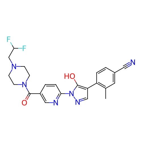 Chemical structure of BindingDB Monomer ID 413063