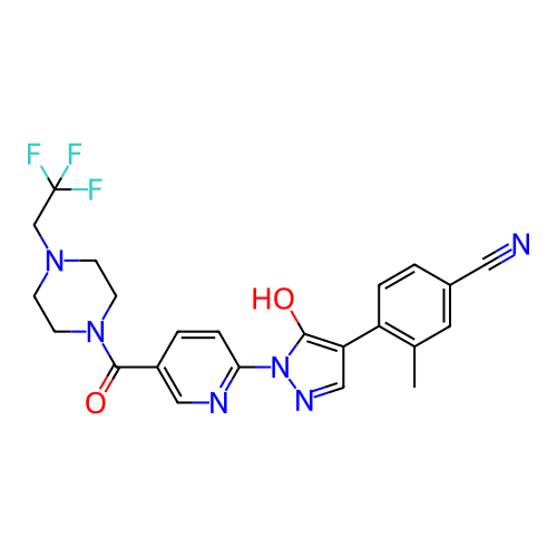 Chemical structure of BindingDB Monomer ID 413069