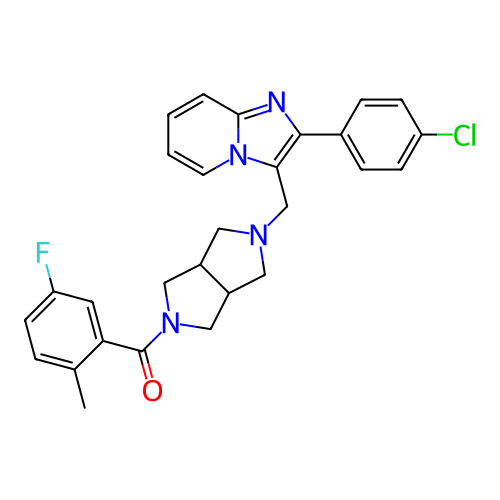 Chemical structure of BindingDB Monomer ID 413540