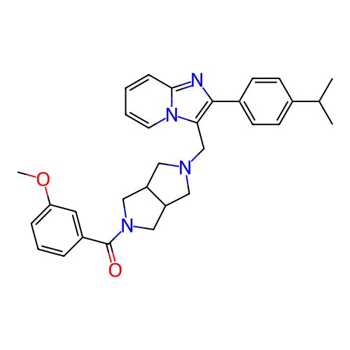 Chemical structure of BindingDB Monomer ID 413545